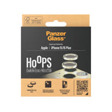 iPhone 15 / 15 Plus PanzerGlass Hoops - Camera Protection - Platinum Strength - Transparent / Yellow