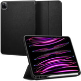 iPad Pro 12.9" (2022 / 2021 / 2020 / 2018) Spigen Urban Fit Fabric Case w. Pen Holder - Black