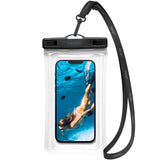 Spigen A610 Universal Waterproof Floating Pouch - Black / Transparent (Max. Phone Size: 170 x 90mm)