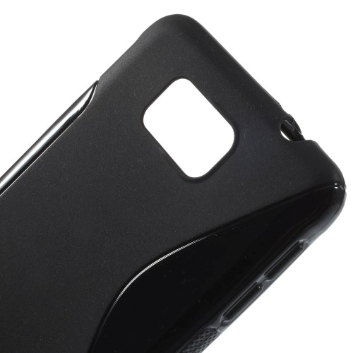 Samsung Galaxy Alpha S-Shape TPU Case Black