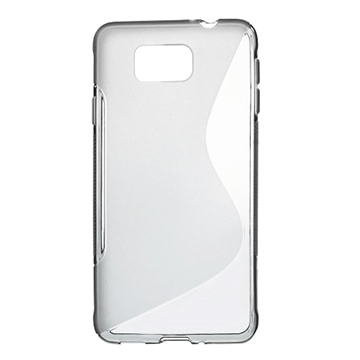 Samsung Galaxy Alpha S-Shape TPU Case Transparent