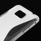 Samsung Galaxy Alpha S-Shape TPU Case Transparent