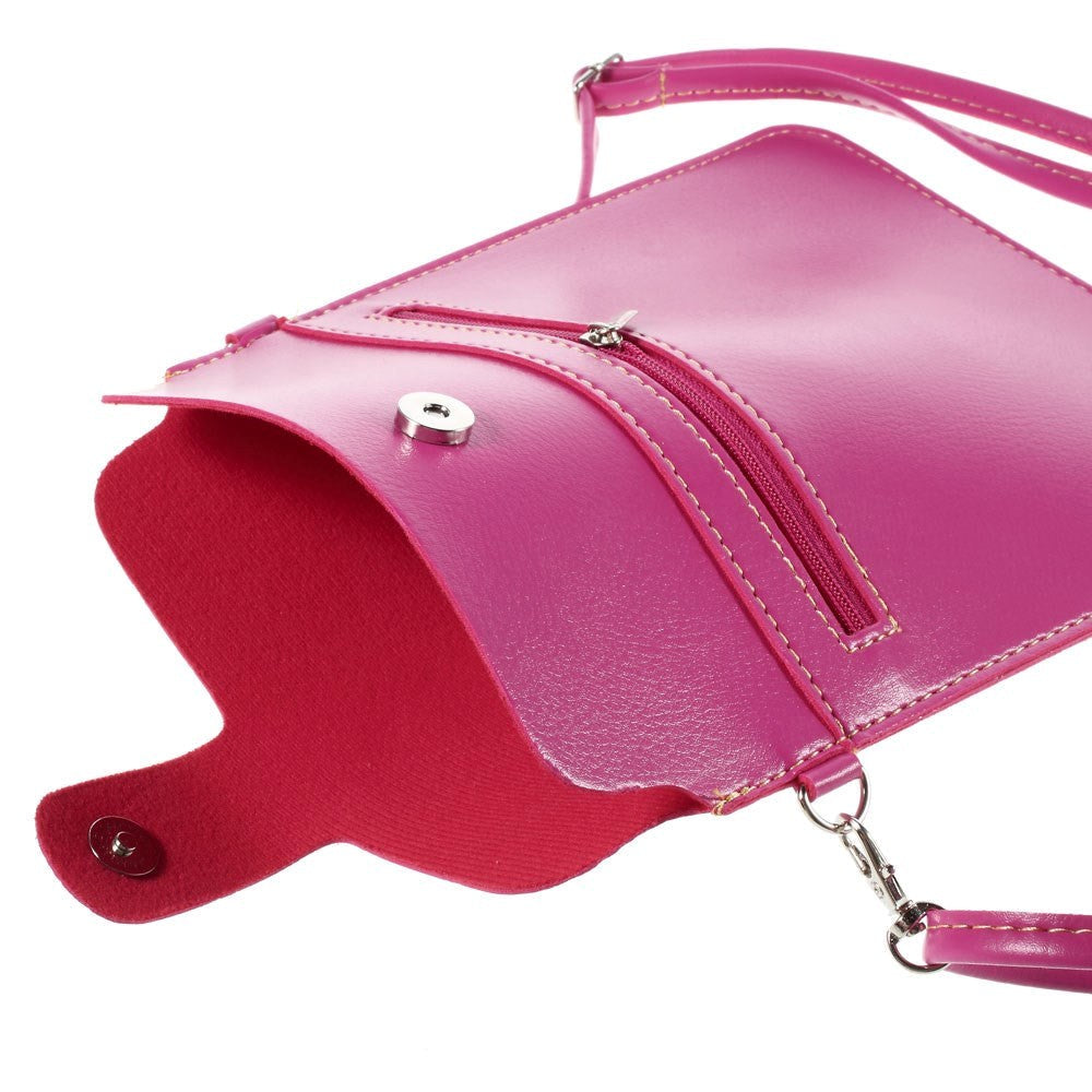 Universal Leather Pouch For 8-9" Tablets Pink