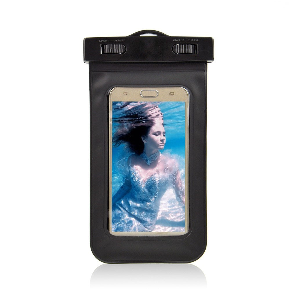 Universal Waterproof Mobile Bag (Maks Mobile: 150 x 80mm) - Black