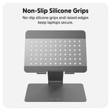 Hyper HyperSpace Ergonomic Adjustable Laptop Stand - Space Grey
