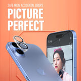 iPhone 16 / 16 Plus PanzerGlass PicturePerfect - Camera Protection - Platinum Strength - Transparent / Black