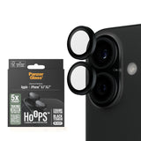 iPhone 16 / 16 Plus PanzerGlass Ceramic Hoops - Camera Protection - Transparent