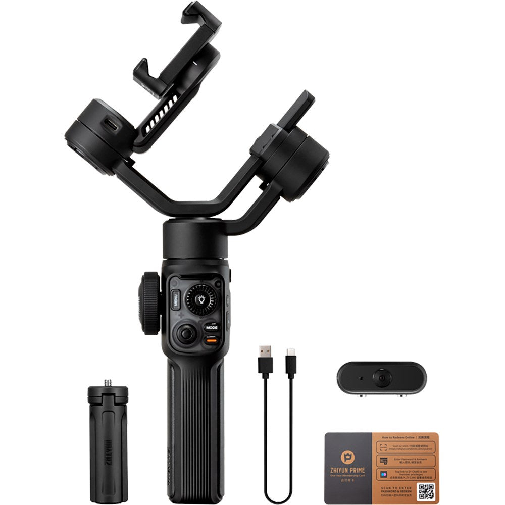 Zhiyun Gimbal Smooth 5S AI Combo for Mobile - Black