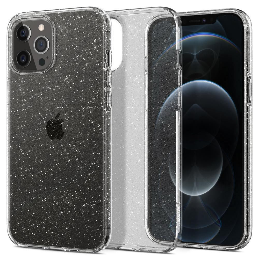 iPhone 12 Pro / 12 Spigen Liquid Crystal Case - Transparent / Mica