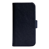 Essentials iPhone 13 Pro PU Leather Flip Cover w. Card Holder - Black