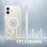 CARE by PanzerGlass iPhone 16 Plus FLAGSHIP Urban Combat Case - MagSafe Compatible - Star Lit / White
