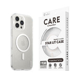 CARE by PanzerGlass iPhone 16 FLAGSHIP Urban Combat Case - MagSafe Compatible - Star Lit / White