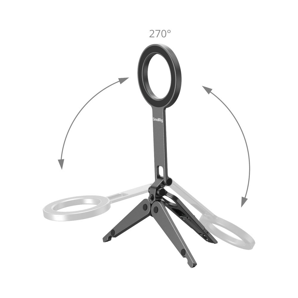 SmallRig 5649 Mobile Support Stand – MagSafe Compatible – Black