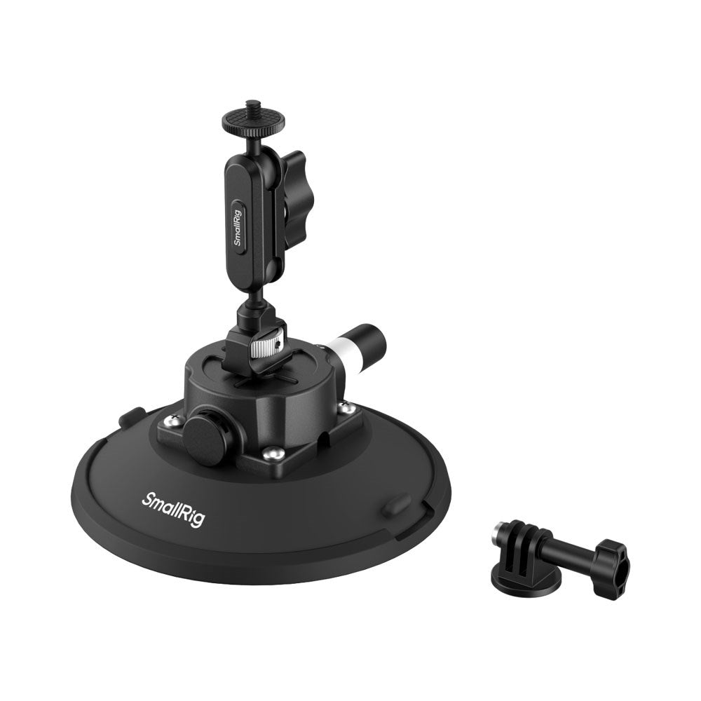 SmallRig 5856 6" Suction Cup Mount for Action Camera - Black