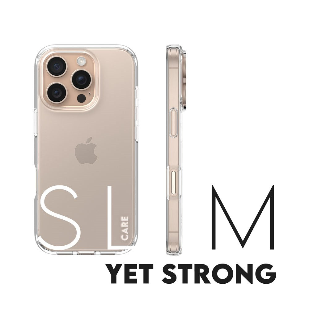 CARE by PanzerGlass iPhone 16 Pro FLAGSHIP Urban Combat Case - Transparent