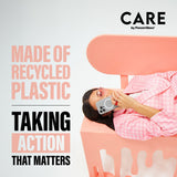 CARE by PanzerGlass iPhone 16 Plus FLAGSHIP Urban Combat Case - MagSafe Compatible - Transparent / Peach Fuzz