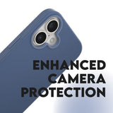 CARE by PanzerGlass iPhone 16 FASHION Fearlessly Fashionable Case - MagSafe Kompatibel - Coronet Blue