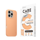 CARE by PanzerGlass iPhone 16 Pro FASHION Fearlessly Fashionable Cover - MagSafe Kompatibel - Peach Fuzz