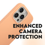 CARE by PanzerGlass iPhone 16 Pro FASHION Fearlessly Fashionable Cover - MagSafe Kompatibel - Peach Fuzz