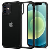 iPhone 12 Mini Spigen Ultra Hybrid Case - Transparent / Black