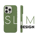 CARE by PanzerGlass iPhone 16 Pro FASHION Fearlessly Fashionable Case - Piquant Green