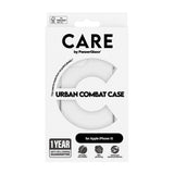 CARE by PanzerGlass iPhone 15 FLAGSHIP Urban Combat Case - Transparent