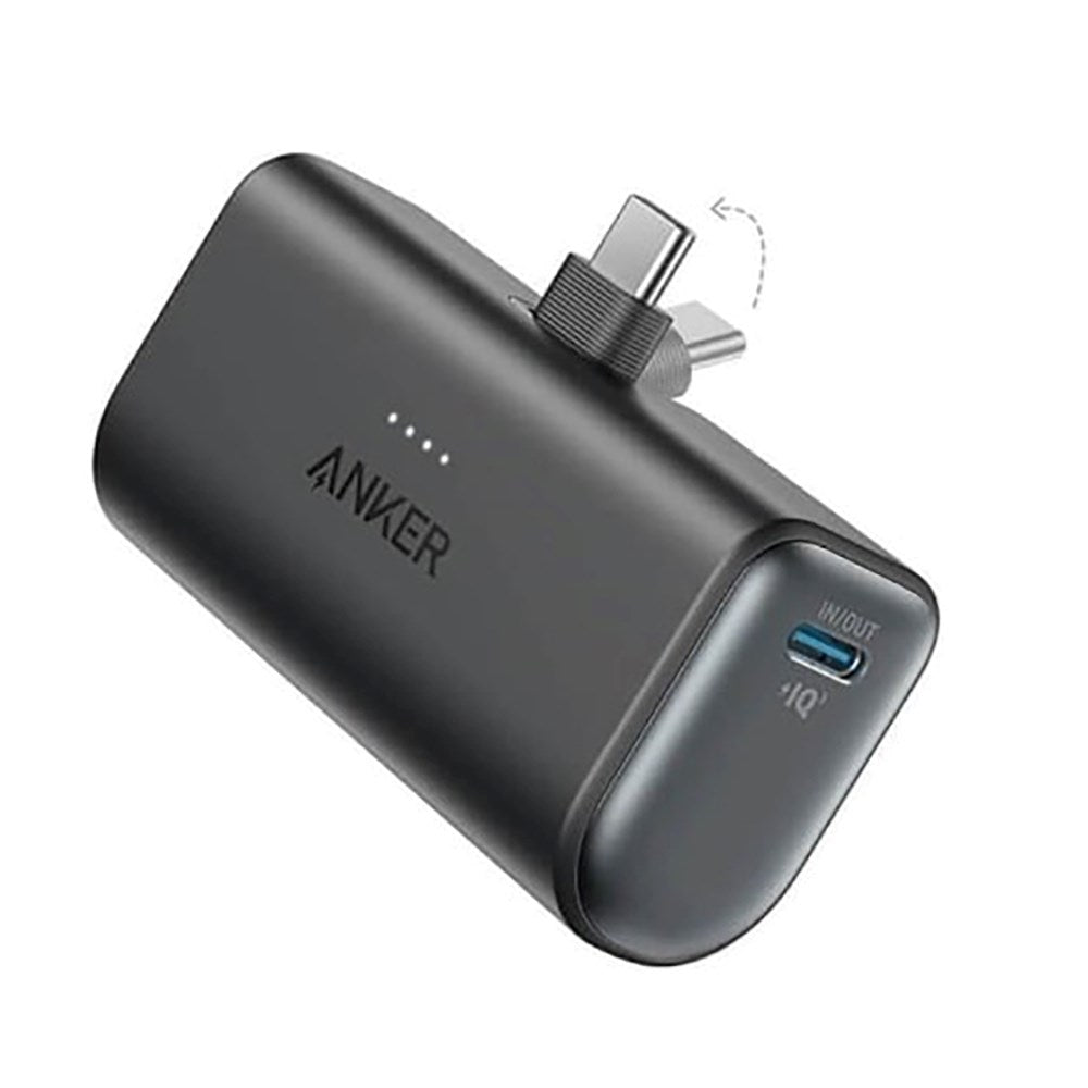 Anker Nano Powerbank 5,000 mAh 22.5W USB-C - Black