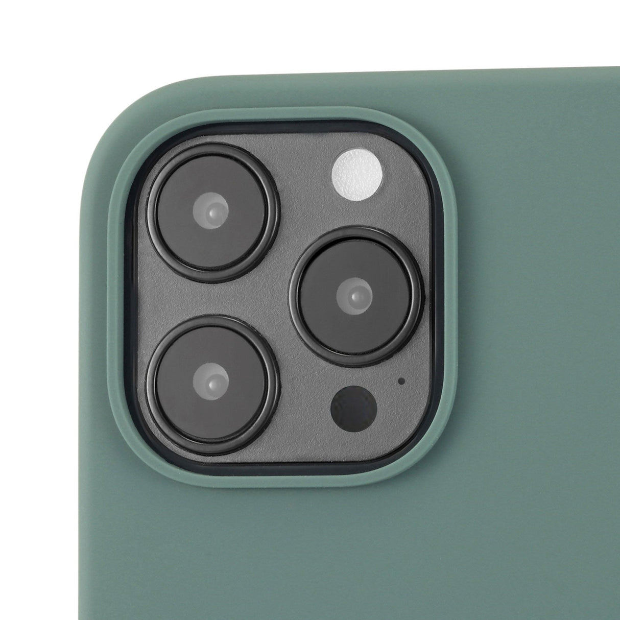 Holdit iPhone 12 / 12 Pro Soft Touch Silicone Case - Moss Green