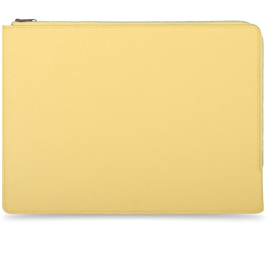 Holdit Leather Laptop Case 13.3" (34,5 x 25 cm) - Yellow