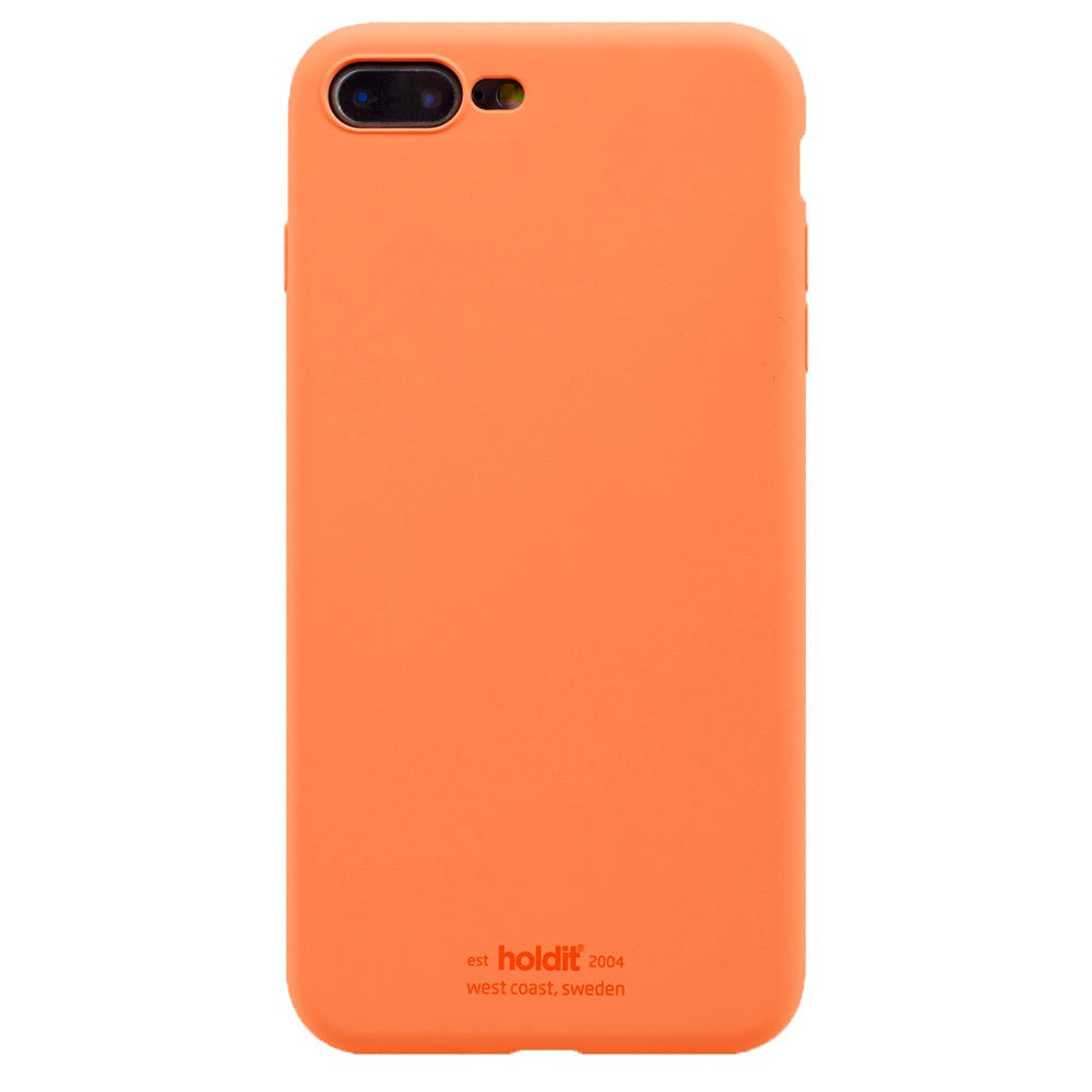 Holdit iPhone 8 Plus / 7 Plus Soft Touch Silicone Case - Orange