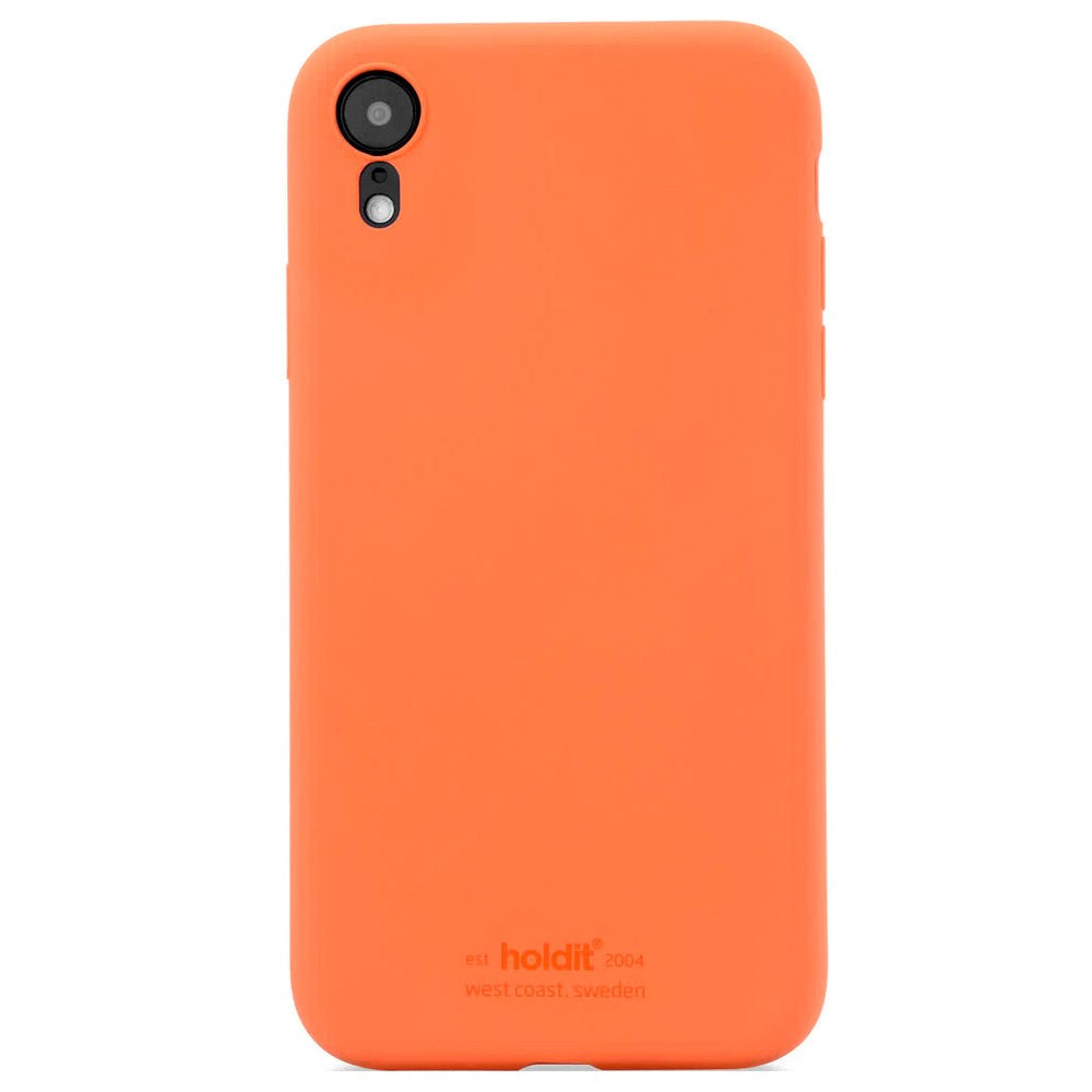 Holdit iPhone XR Soft Touch Silicone Case - Orange