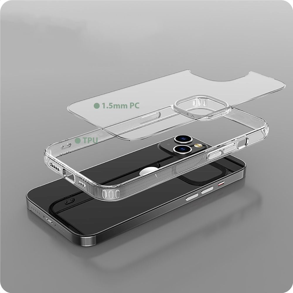 Samsung Galaxy S24 Tech-Protect Flexair Hybrid Case - Transparent