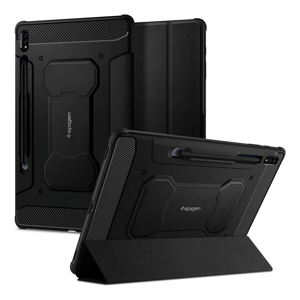 Samsung Galaxy Tab S8 / S7 Spigen Rugged Armor Pro Case - Black