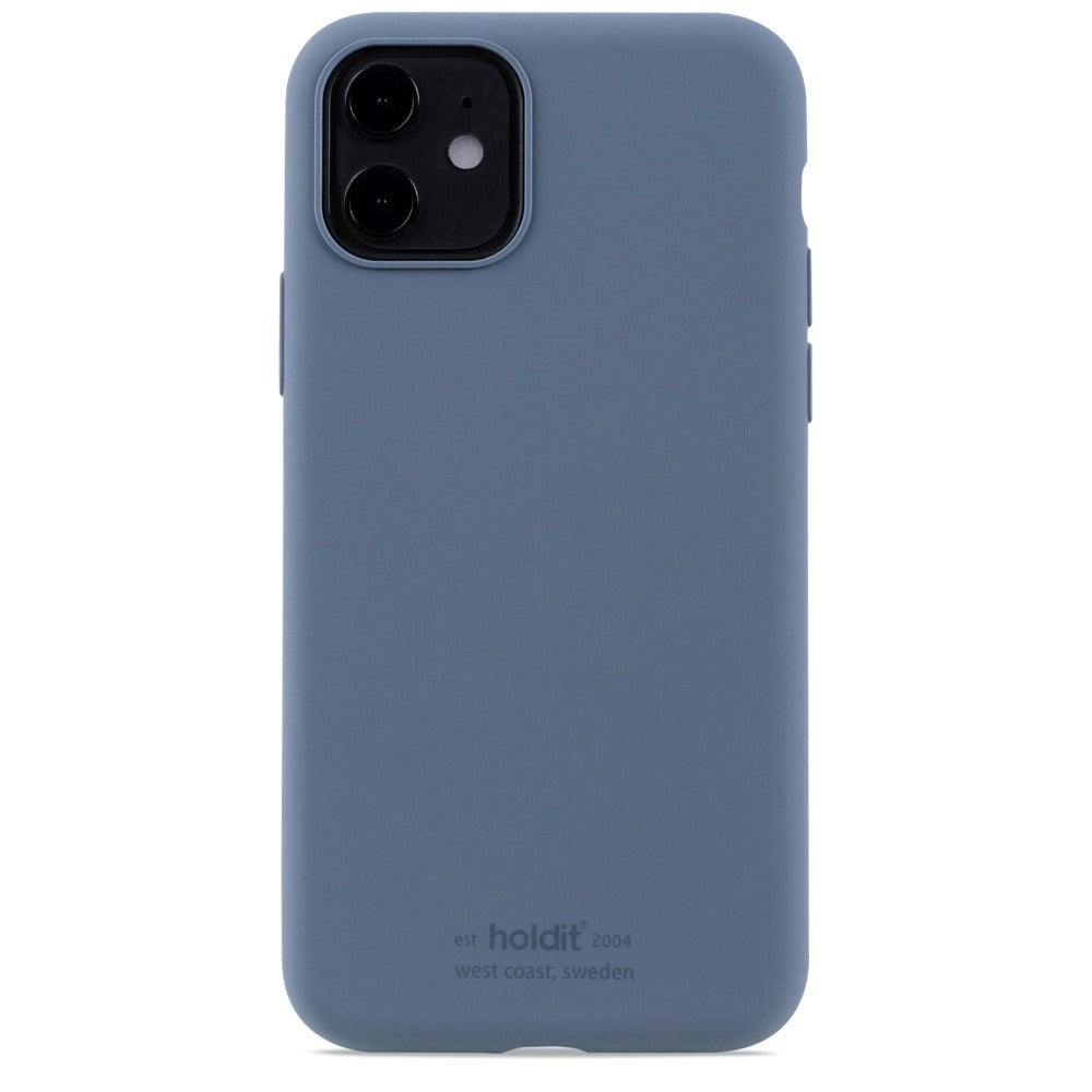 Holdit iPhone 11 Soft Touch Silicone Case - Pacific Blue