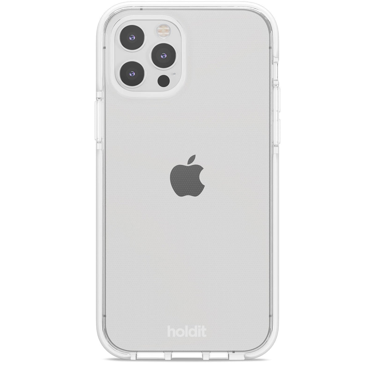 Holdit iPhone 12 / 12 Pro Seethru Case - White