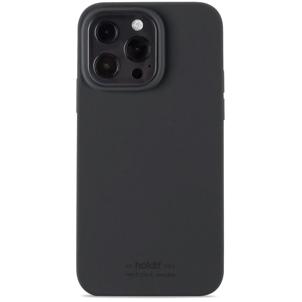 Holdit iPhone 13 Pro Soft Touch Silicone Case - Black