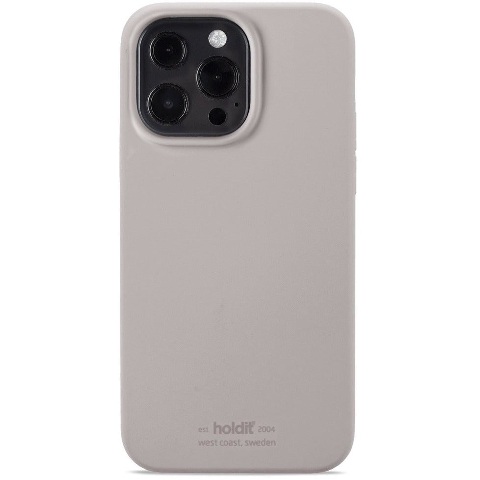 Holdit iPhone 13 Pro Soft Touch Silicone Case - Taupe