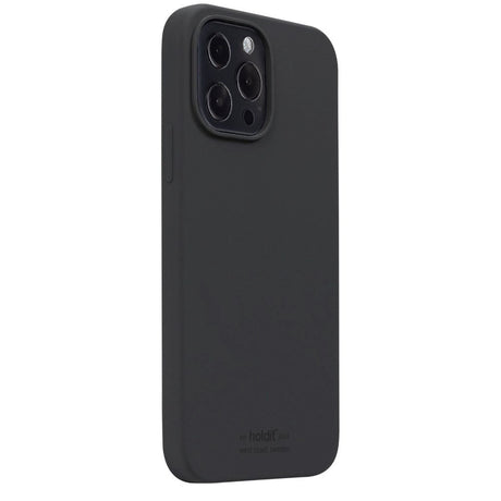 Holdit iPhone 13 Pro Max Soft Touch Silicone Case - Black