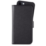 Holdit iPhone 13 Pro Extended Magnet Case Leather Wallet Case - Black