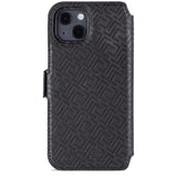 Holdit iPhone 13 Wallet Magnet Case - Stockholm Celia - Black