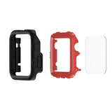 Apple Watch (38mm) Griffin Survivor Tactical Case - Red / Black