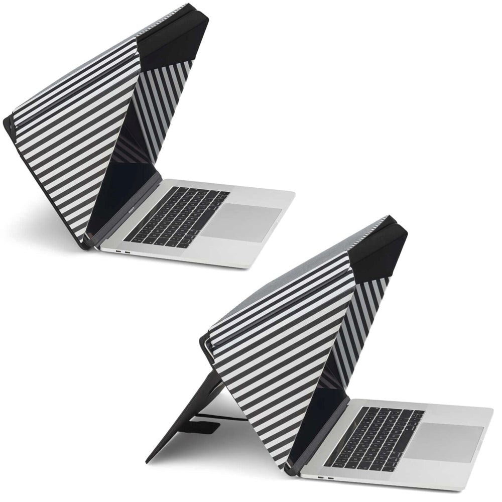 Universal 15" / 16" Laptop Philbert Case w. Solar shading & Integrated Privacy - Striped