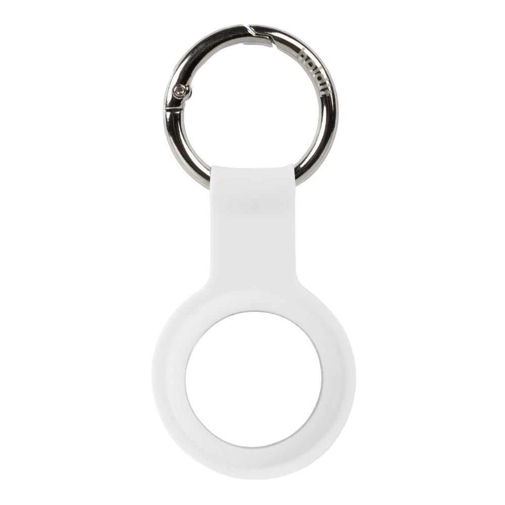 Holdit AirTag Silicone Keychain - White