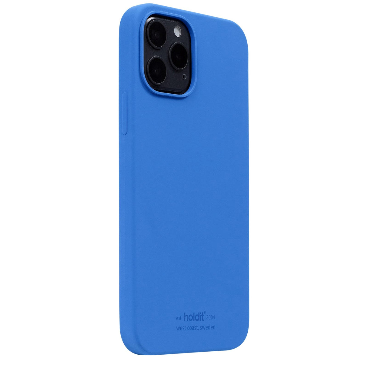 Holdit iPhone 12 / 12 Pro Soft Touch Silicone Case - Sky Blue