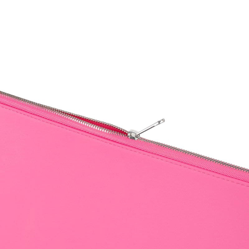 Holdit Vegan Leather Laptop Case 14" (32.5 x 22.7cm) - Bright Pink