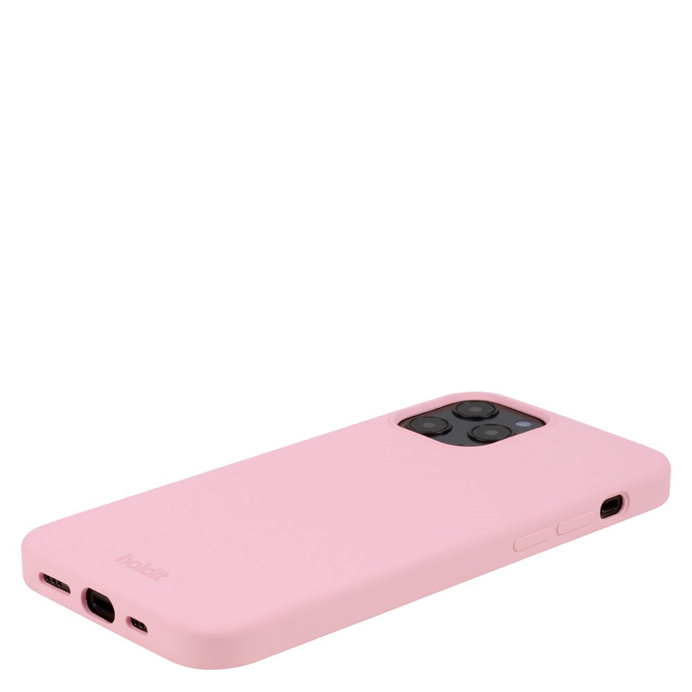 Holdit iPhone 12 / 12 Pro Soft Touch Silikone Case - Pink