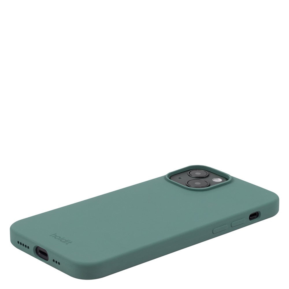 Holdit iPhone 14 Soft Touch Silicone Case - Moss Green