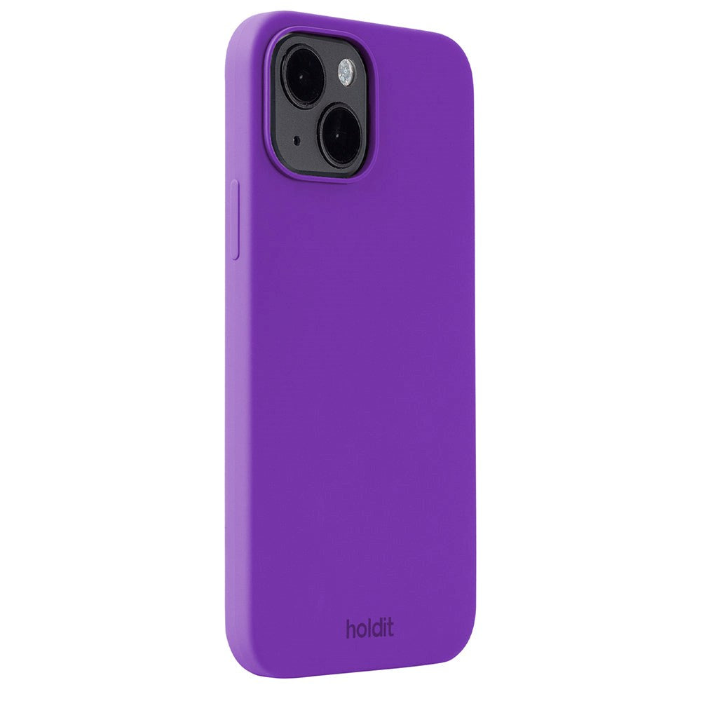 Holdit iPhone 14 / 13 Soft Touch Silicone Case - Bright Purple