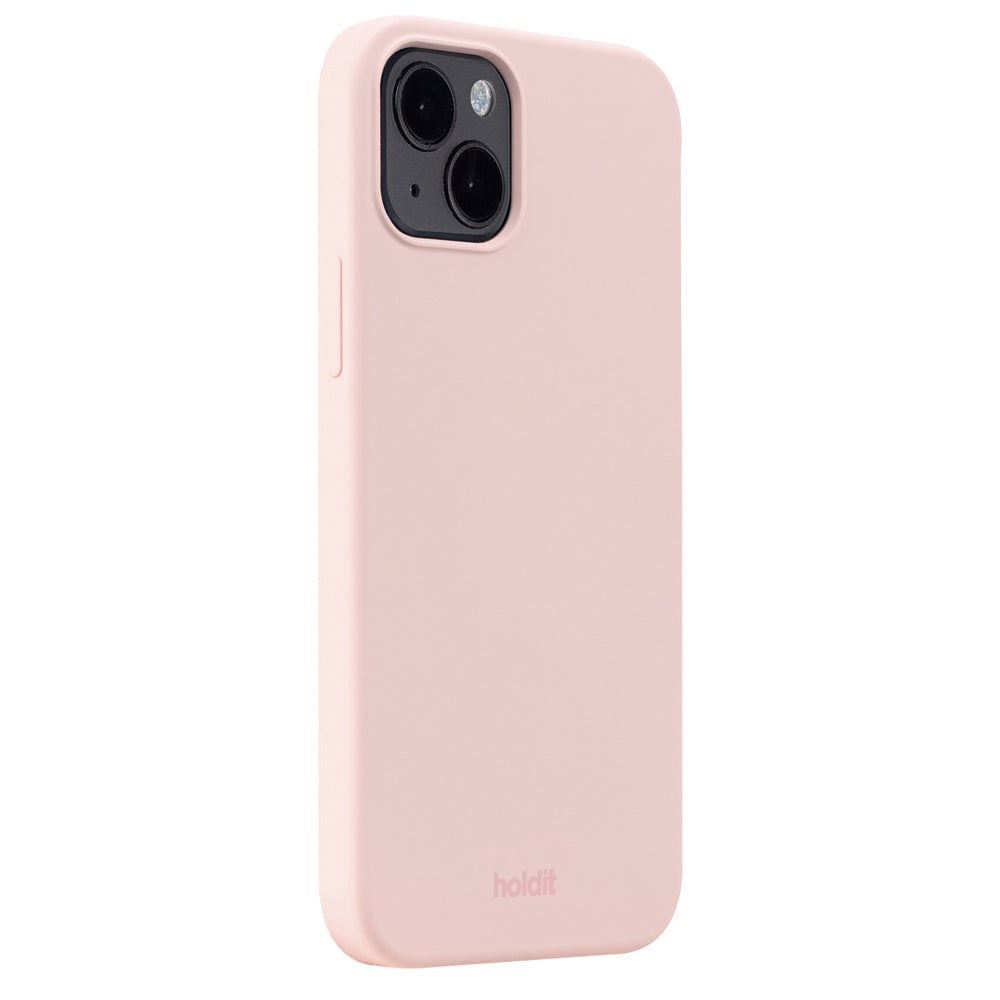 Holdit iPhone 14 Plus Soft Touch Silicone Case - Blush Pink