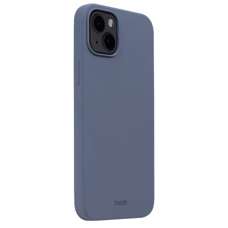 Holdit iPhone 14 Plus Soft Touch Silicone Case - Pacific Blue